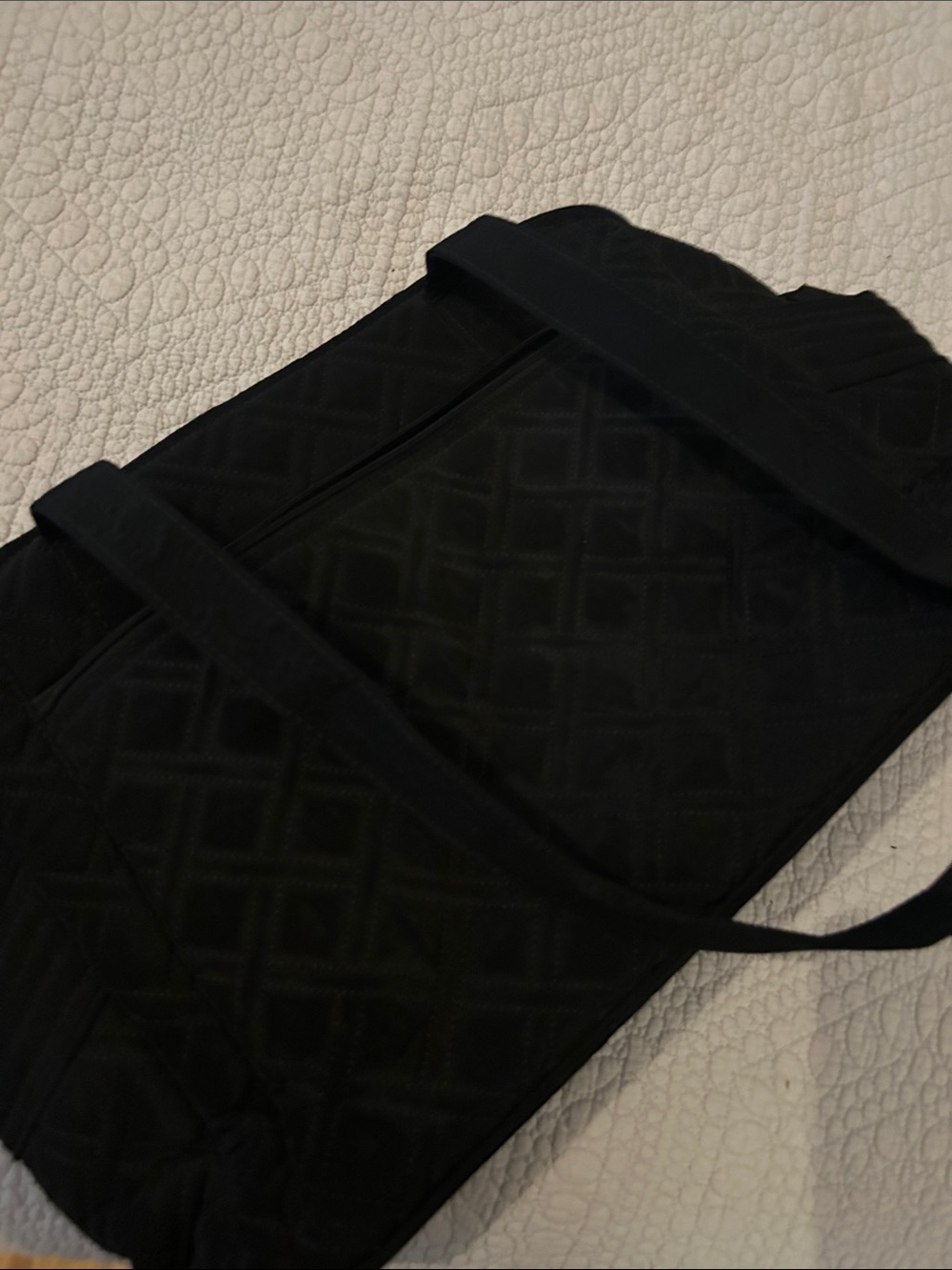 Vera Bradley Diaper Bag Black Quilted - Picture 4 of 4